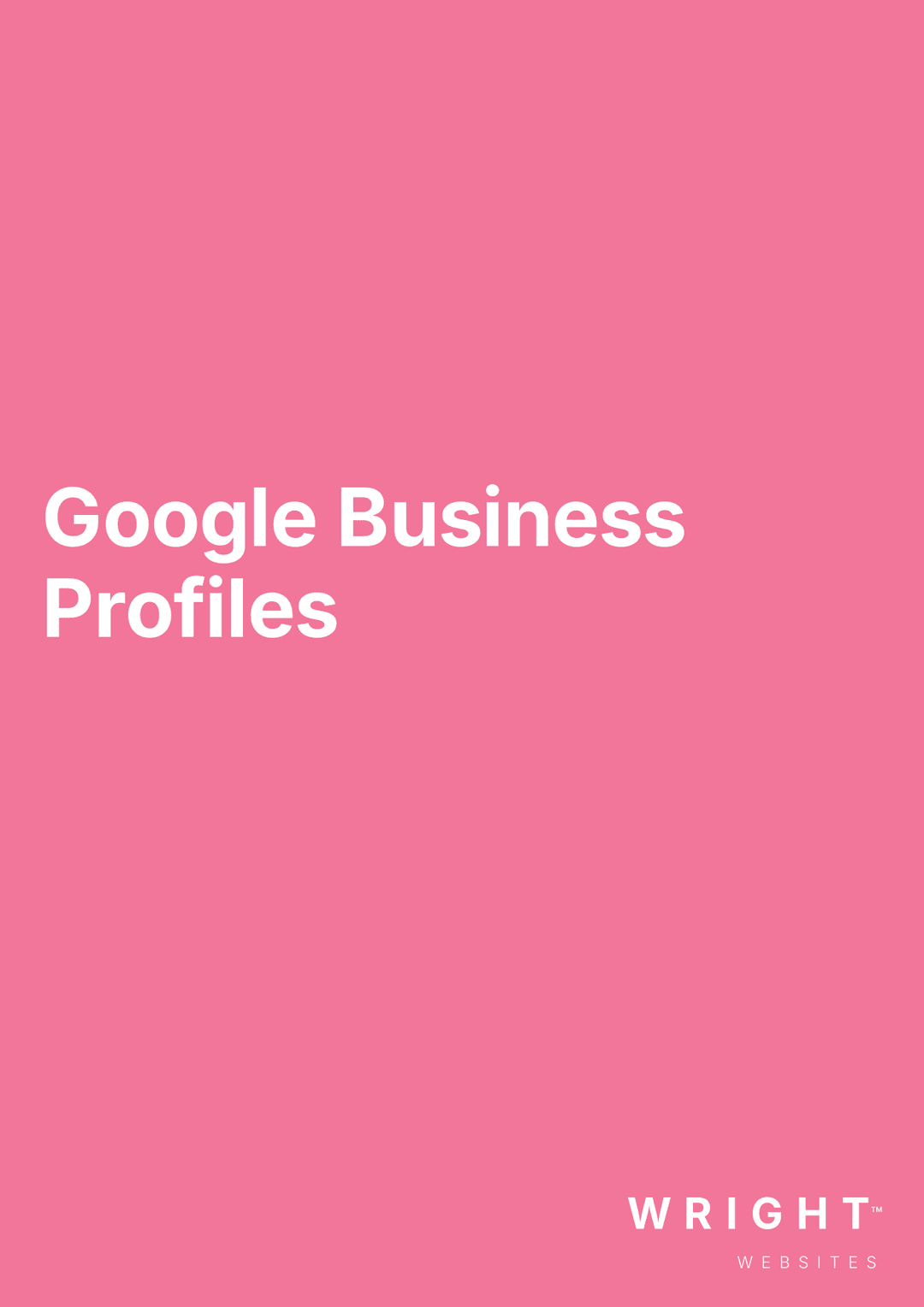 Google Business Profiles